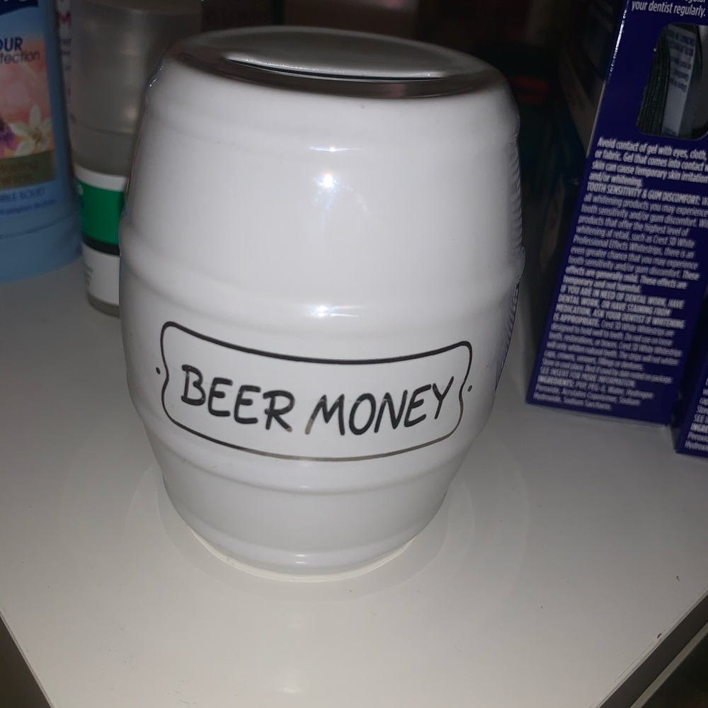 Coin holder decor